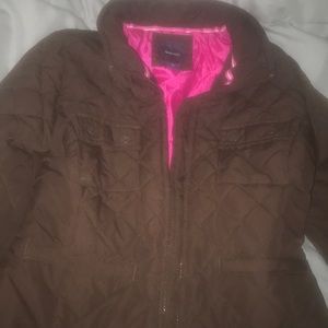 Brown Gap Kids Quilted Jacket